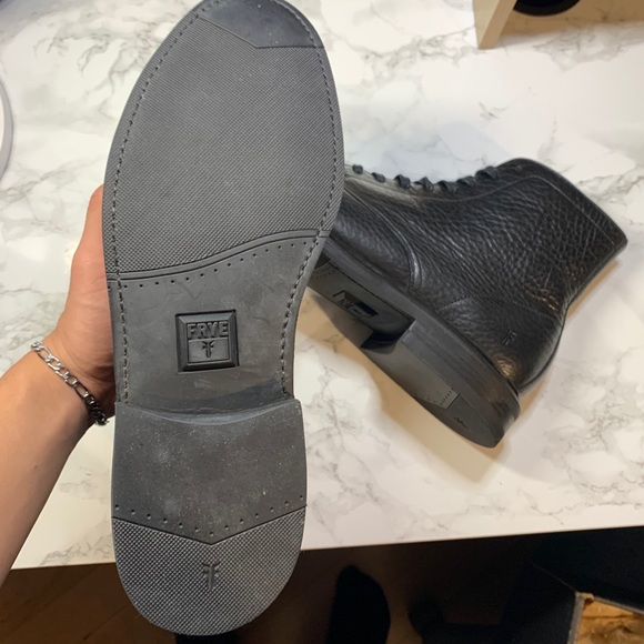 Frye SETHCAP TOE LACE UP LEATHER BOOT - Picture 5 of 9